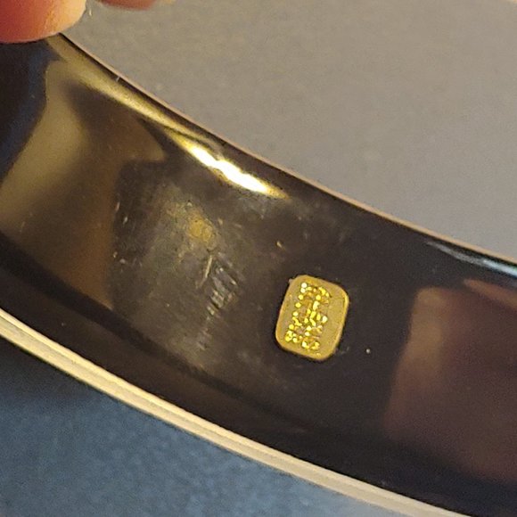 NWOT Alexis Bittar Medium Tapered Bangle in Sunset - Picture 3 of 6